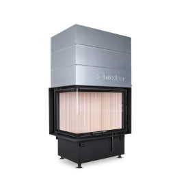 HOXTER ECKA 67/45/51WLh bal vízteres kandalló tűztér