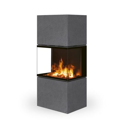 ROMOTOP e-LERA C 62 Thermaline beton kandallókályha - sötétszürke