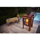 RB 73 FENNEK 50 KÜLTÉRI KANDALLÓ - Corten acél