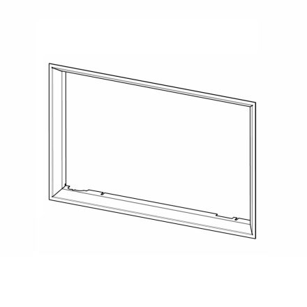 MÉLY beépítő keret H4P RAM04