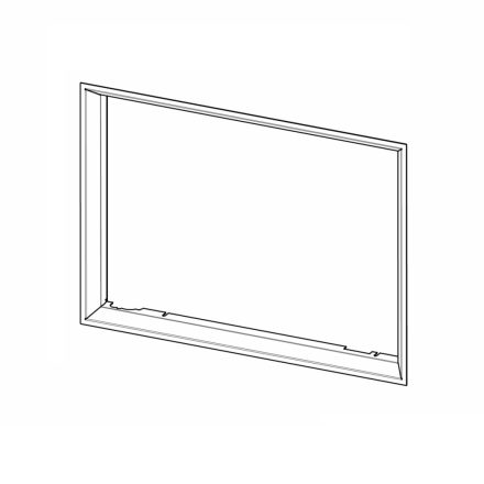 MÉLY beépítő keret H4Z RAM04