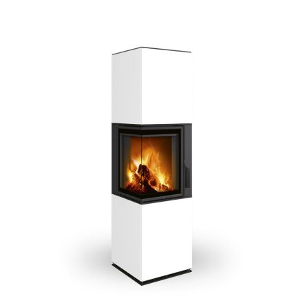 ROMOTOP HARMONY L 10 csempe kandallókályha - matt fehér