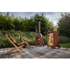 RB 73 KER FATÁROLÓ - Corten acél