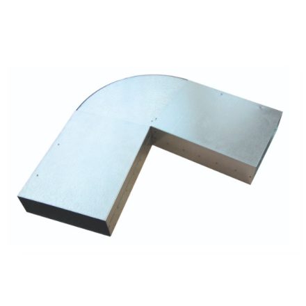  Fém vízszintes állítható könyök 0°- 110° -ig 200x90 mm