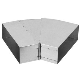   Fém vízszintes állítható könyök 25°- 45° -ig 200x90 mm