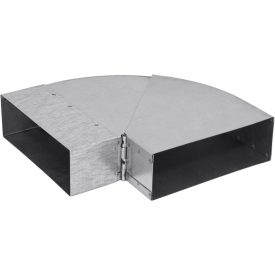   Fém vízszintes állítható könyök 45°- 90° -ig 200x90 mm