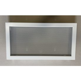   450 x 240 mm fehér kandalló szellőzőrács - értékcsökkent