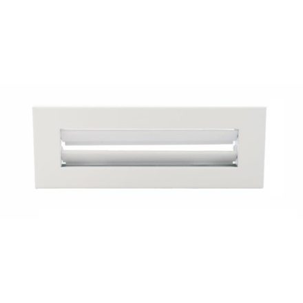 220 x 95  mm fix zsalus fehér kandalló szellőzőrács
