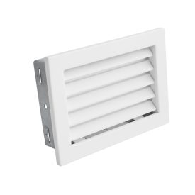 240 x 170 mm fix zsalus fehér kandalló szellőzőrács