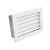 240 x 170 mm fix zsalus fehér kandalló szellőzőrács