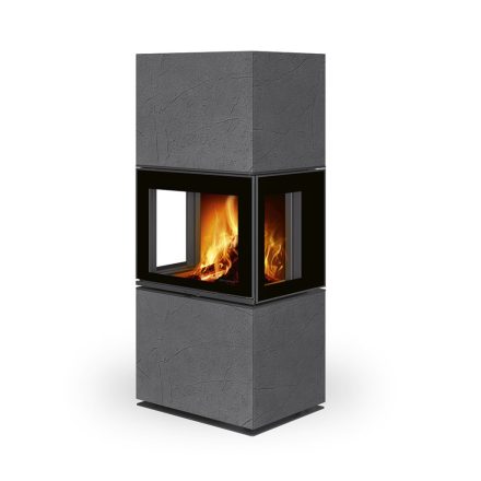 ROMOTOP LERA C G 62 Thermaline beton kandallókályha - sötétszürke