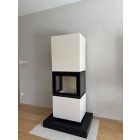 ROMOTOP LERA C G H 10 csempe kandallókályha - matt fehér