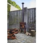 RB 73 PIQUIA KÜLTÉRI KANDALLÓ - Corten acél