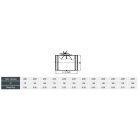 Kézi vezérlésű külső levegő csappantyú Ø 125 mm