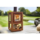 RB 73 QUARUBA L MOBILE KÜLTÉRI KANDALLÓ - Cortne acél