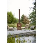 RB 73 QUARUBA L MOBILE KÜLTÉRI KANDALLÓ - Cortne acél