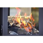 RB 73 QUARUBA XL MOBILE KÜLTÉRI KANDALLÓ - Fekete rozsdamentes acél