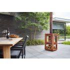 RB 73 QUARUBA XL MOBILE KÜLTÉRI KANDALLÓ - Corten acél