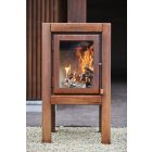 RB 73 QUARUBA XL KÜLTÉRI KANDALLÓ - Corten acél