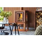 RB 73 QUARUBA XL KÜLTÉRI KANDALLÓ - Corten acél