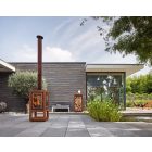 RB 73 QUARUBA XXL MOBILE KÜLTÉRI KANDALLÓ - Corten acél