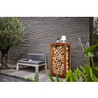 RB 73 QUARUBOX FATÁROLÓ - Corten acél