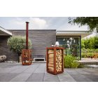 RB 73 QUARUBOX FATÁROLÓ - Corten acél