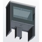 Külső levegő takarólemez RIANO kandallókályhához