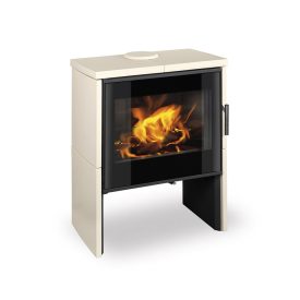   ROMOTOP RIANO G 10 csempe kandallókályha - elefántcsontszín