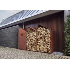 RB 73 SHEDDAK FATÁROLÓ AJTÓVAL - Corten acél