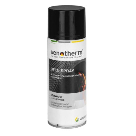 SENOTHERM 600 °C-ig hőálló fekete festék spray - 400 ml