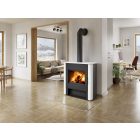 ROMOTOP TELDE 10 vízteres csempe kandallókályha - pezsgőszín