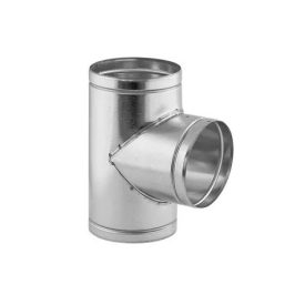 Fém 90°-os elosztó idom Ø 125 mm