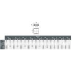 Kerámia kémény csatlakozó idom Ø 150 / Ø 180 