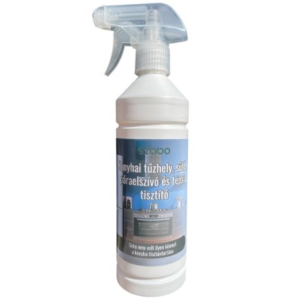 Konyhai tűzhely, sütő, páraelszívó és tepsi tisztító - 500 ml