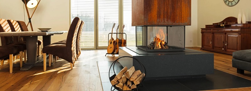 Brunner Urfeuer nyitott kandallótűztér szabó kandalló